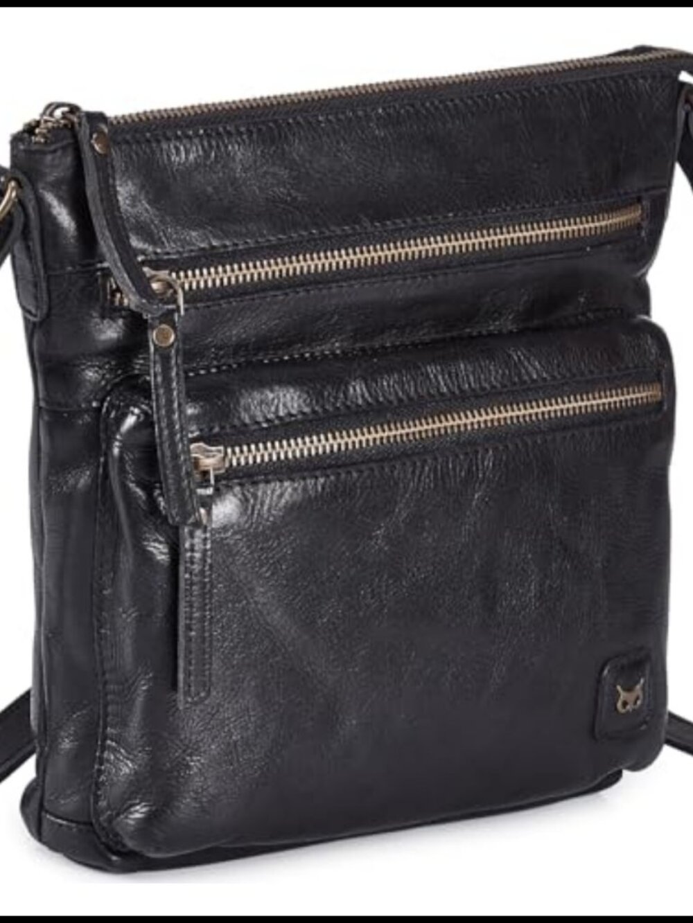 Full-Grain Cow Leather Crossbody Sling Bag Handcrafted Travel Purse
